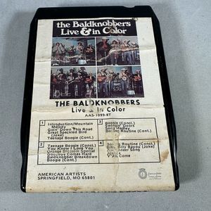 Baldknobbers Live & In Color 8-Track Tape American Artists Springfield MO Music